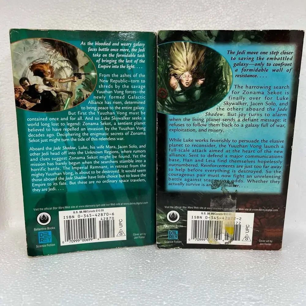 Star Wars | The New Jedi Order - 2003 Force Heretic 1 & 3 by Sean Williams